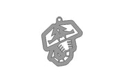 Car Keychain for Fiat Abarth (type LOGO) Keychains opdesign