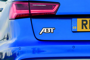 Audi tailgate trunk rear emblem with ABT logo Audi emblems decoinfabric