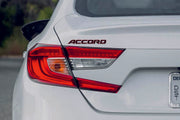 Honda tailgate trunk rear 3D emblem with Accord logo (type MIXT) Var. 2