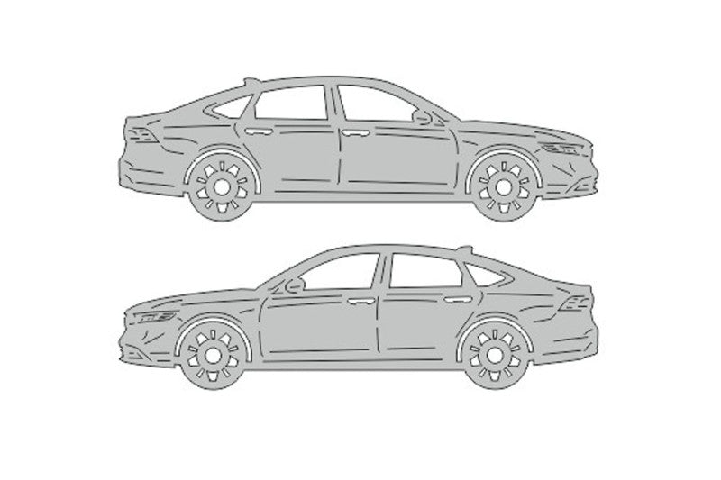 Honda Accord XI (2023+) Floor Mat Emblem Set – Stainless Steel Badges Car Mats Badges Decoin