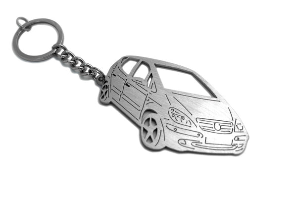 Car Keychain for Mercedes A-Class W168 1997-2004 (type 3D)