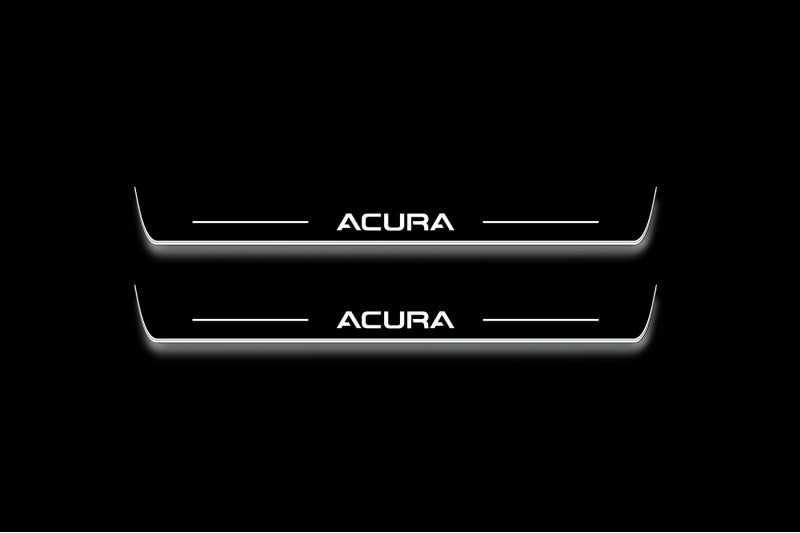 Acura RDX III 2018+ Car Sill With Logo Acura Acura Led Door Sills opdesign