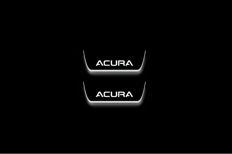 Acura RDX III 2018+ Car Sill With Logo Acura Acura Led Door Sills opdesign