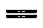 Acura MDX IV 2021+ Led Door Sill Pro With Logo Acura (Premium Painting) Acura Led Door Sills PRO opdesign