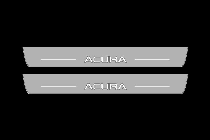 Acura MDX IV 2021+ LED Door Sills With Logo Acura