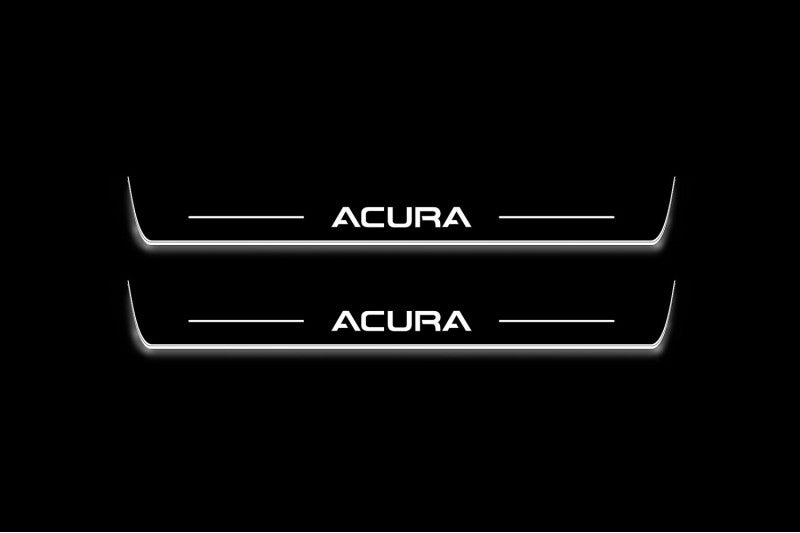 Acura MDX IV 2021+ LED Door Sills With Logo Acura