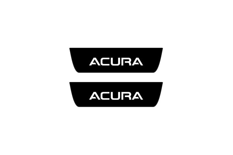 Acura TLX I 2015-2020 Led Door Sill Pro With Logo Acura (Premium Painting)