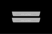 Acura MDX IV 2021+ LED Door Sills With Logo Acura Acura Led Door Sills opdesign