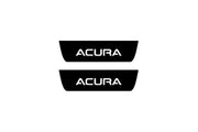 Acura TLX I 2015-2020 Led Door Sill Pro With Logo Acura (Premium Painting) Acura Led Door Sills PRO opdesign