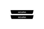 Acura MDX IV 2021+ Led Door Sill Pro With Logo Acura (Premium Painting) Acura Led Door Sills PRO opdesign
