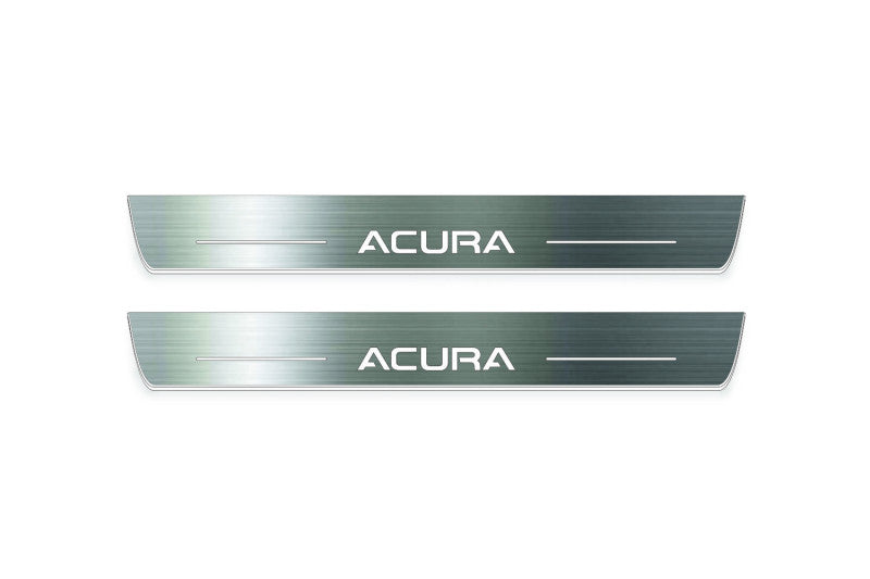 Acura MDX IV 2021+ LED Door Sills With Logo Acura