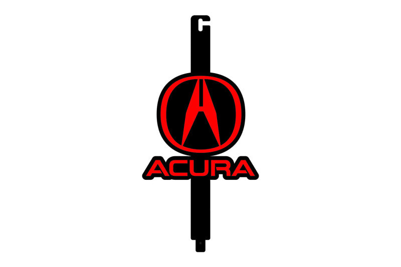 Car Show Stainless Steel Hood Prop with Acura Logo