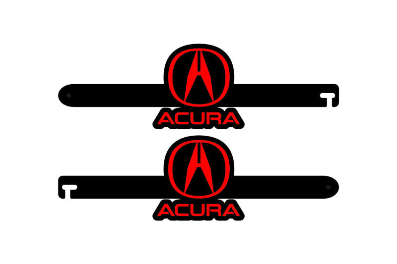 Custom Car Show Door Props Acura (type 2) Logo Stainless Steel