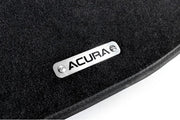 Stainless Steel Floor Mats Emblems Set Badges with Acura Logo Car Mats Badges Decoin