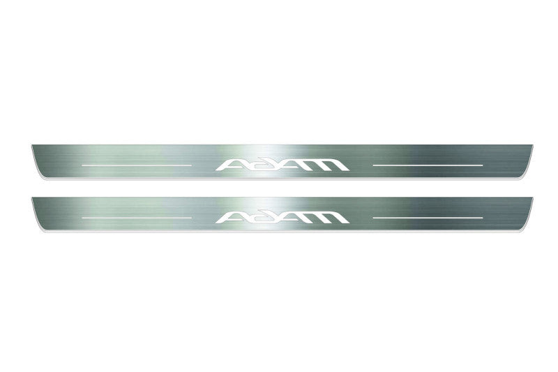 Opel Adam 2012-2019 LED Door Sills PRO With Logo Adam
