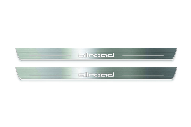 Audi A6 C7 2011-2018 LED Car Door Sill With Logo Allroad