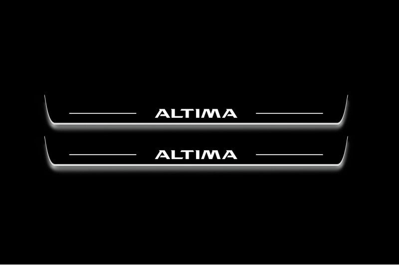 Nissan Altima V 2013-2018 LED Door Sills With Logo Altima