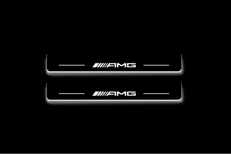 Mercedes C-Class W206 2021+ Car Door Sill With Logo AMG