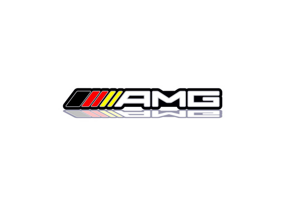 Mercedes G-Class tailgate trunk rear emblem with AMG logo (type 3)