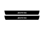 Mercedes G-Class W464 2018+ Led Door Sill Pro With Logo AMG (Premium Painting) Mercedes Led Door Sills PRO opdesign