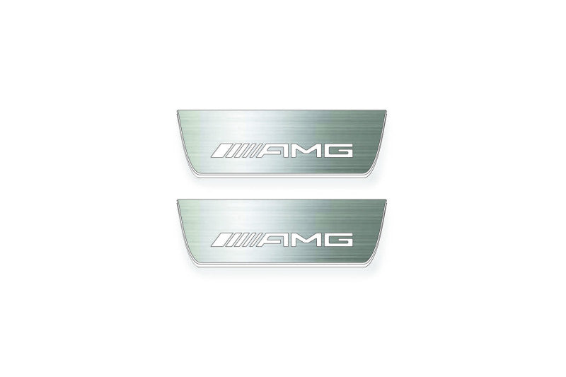 Mercedes G-Class W464 2018+ LED Door Sills PRO With AMG Logo