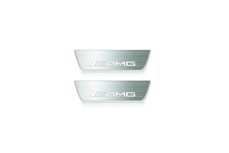 Mercedes B W246 2012-2018 LED Door Sills PRO With AMG Logo