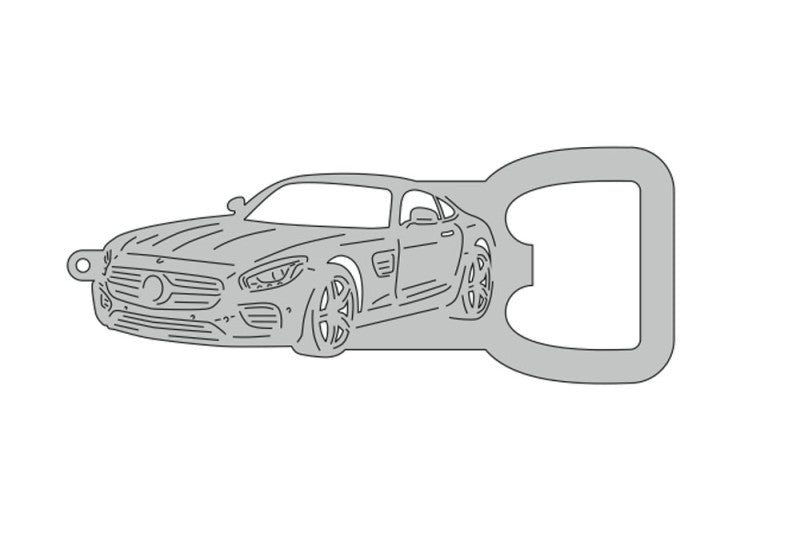 Keychain Bottle Opener for Mercedes AMG GT 2015+ Keychains opdesign