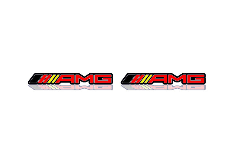 Mercedes emblem for fenders with AMG logo (Type 2)