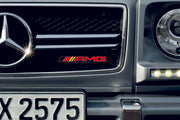 Mercedes G-Class Radiator grille emblem with AMG logo (Type 2) Mercedes emblems decoinfabric