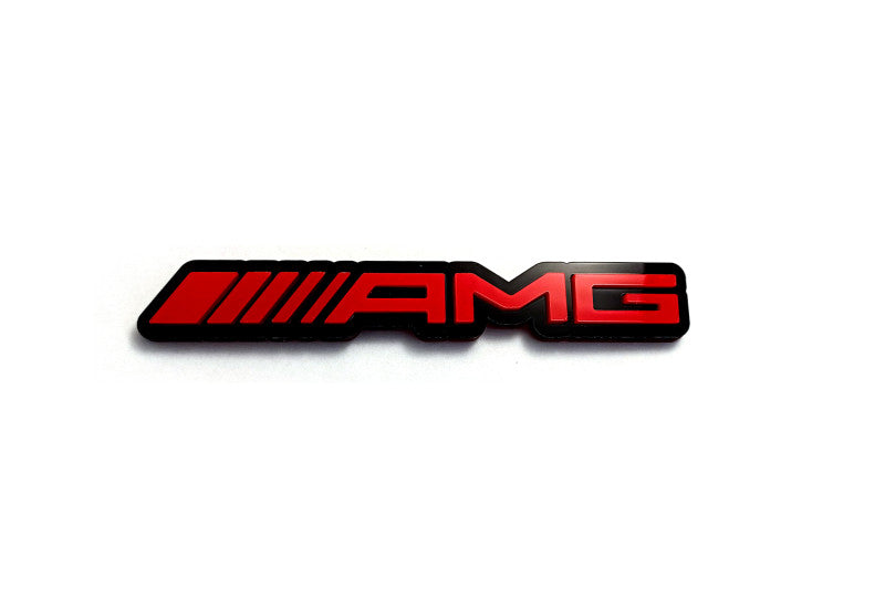 Mercedes tailgate trunk rear emblem with AMG logo