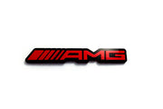 Mercedes G-Class tailgate trunk rear emblem with AMG logo Mercedes emblems decoinfabric