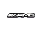 Mercedes G-Class Emblem & Badges set with AMG logo Mercedes emblems decoinfabric BLACK WHITE