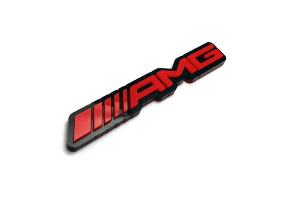 Mercedes tailgate trunk rear emblem with AMG logo