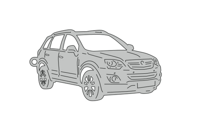 Car Keychain for Opel Antara 2006-2010 (type 3D) Keychains opdesign