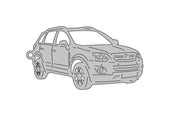Car Keychain for Opel Antara 2006-2010 (type 3D) Keychains opdesign