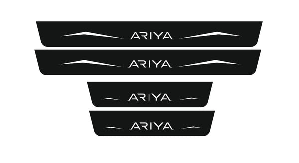 Nissan Ariya Door Sill Led Plate With Ariya Logo