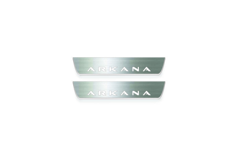 Renault Arkana 2019+ LED Door Sills PRO With Logo Arkana