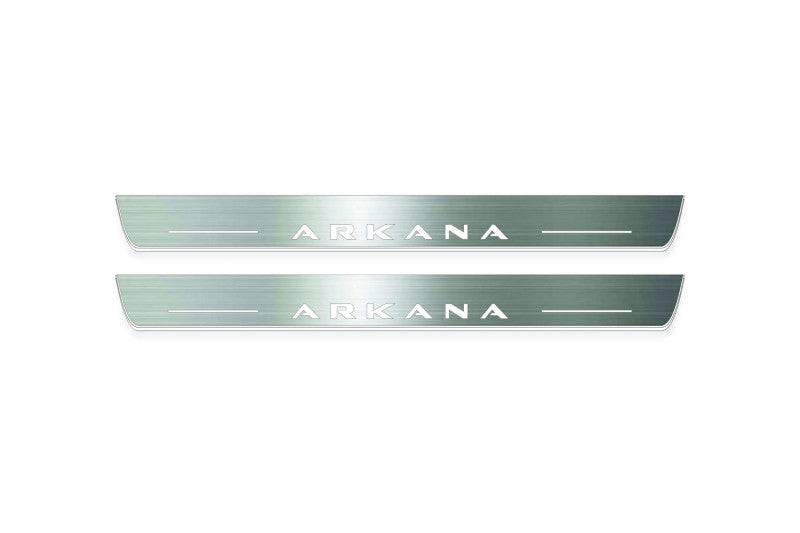 Renault Arkana 2019+ LED Door Sills PRO With Logo Arkana