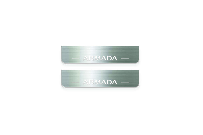 Nissan Armada II 2017+ LED Door Sills With Logo Armada