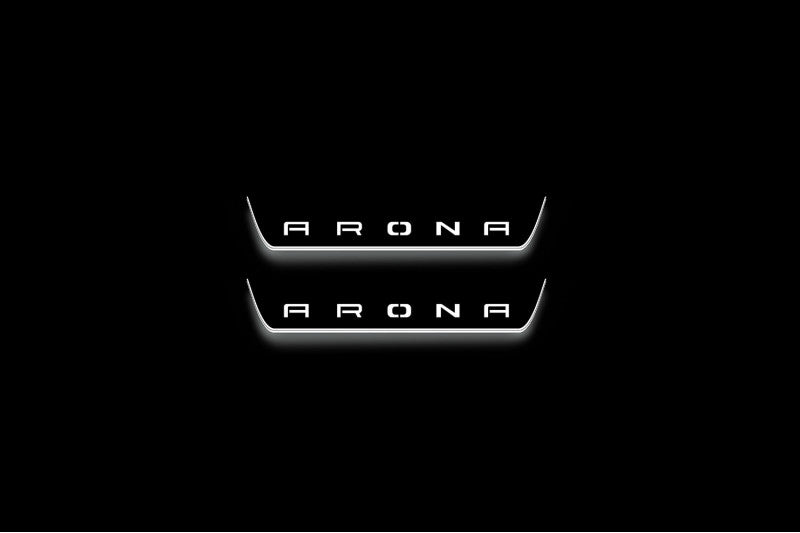 Seat Arona 2017+ Auto Door Sill Plates With Logo Arona
