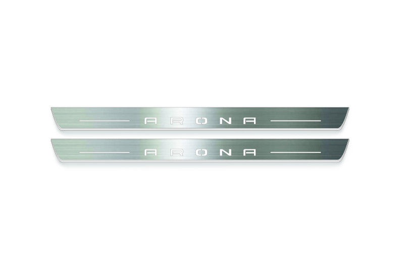 Seat Arona 2017+ Auto Door Sill Plates With Logo Arona