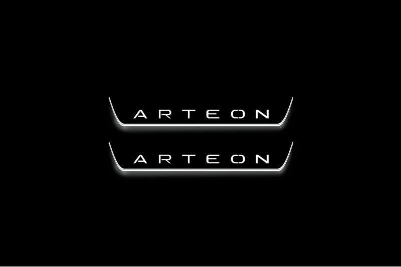 Volkswagen Arteon 2017+ Car Door Sill With Arteon Logo
