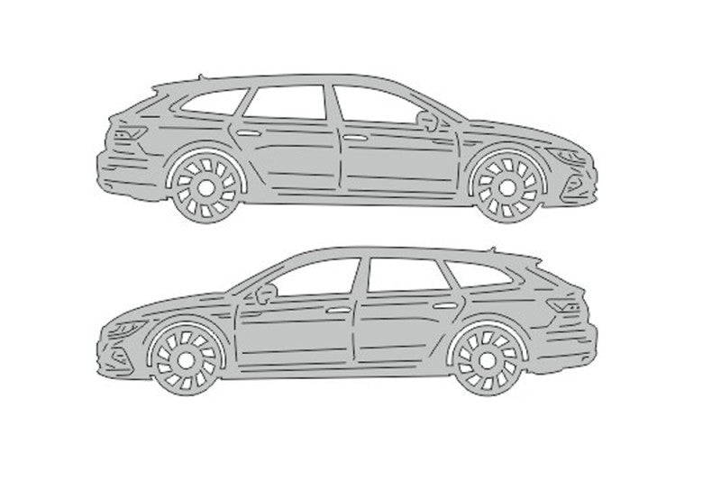 Volkswagen Arteon Shooting Brake (2020+) Floor Mat Emblem Set – Stainless Steel Badges Car Mats Badges Decoin