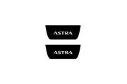Opel Astra J 2009-2015 Led Door Sill Pro With Logo Astra (Premium Painting) Opel Led Door Sills PRO opdesign