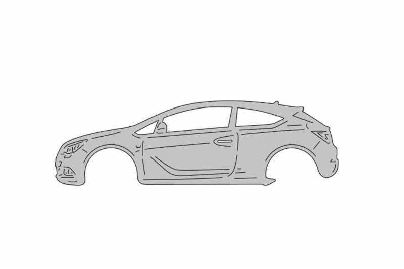 Keychain Bottle Opener for Opel Astra J 3D 2009-2015 Keychains opdesign