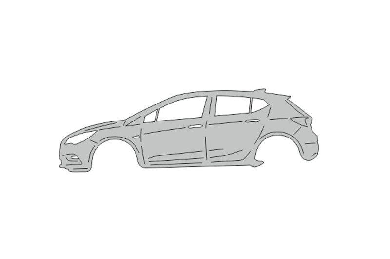 Keychain Bottle Opener for Opel Astra K 5D 2015-2021 Keychains opdesign