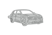 Car Keychain for Opel Opel Astra L 2021+ (type 3D) Keychains opdesign