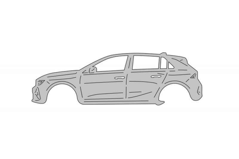 Keychain Bottle Opener for Opel Astra L 2021+ Keychains opdesign