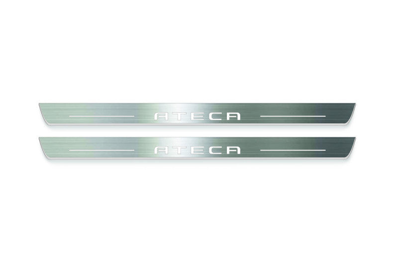 Seat Ateca 2016+ Auto Door Sill Plates With Logo Ateca