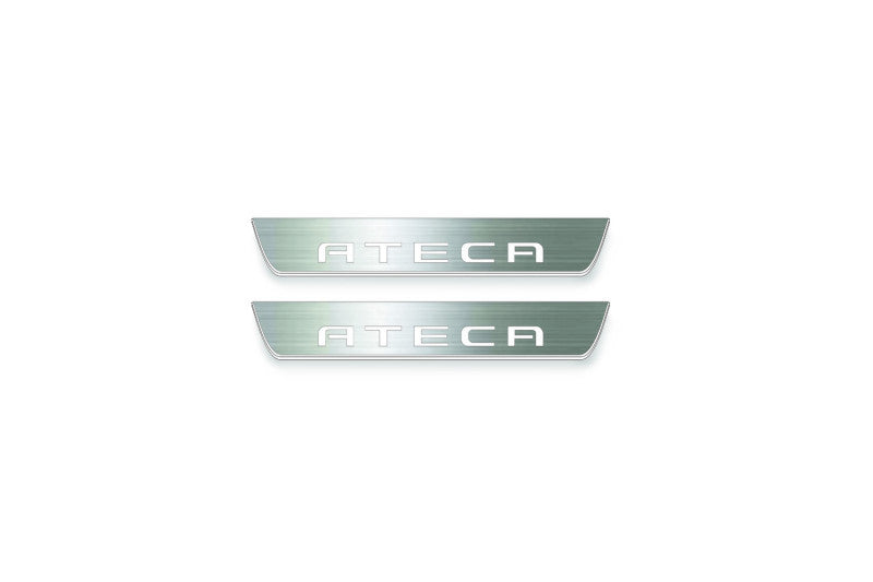 Seat Ateca 2016+ Auto Door Sill Plates With Logo Ateca